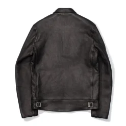 Addict Clothes Japan Addict AD-01 Sheepskin Leather Jacket Black