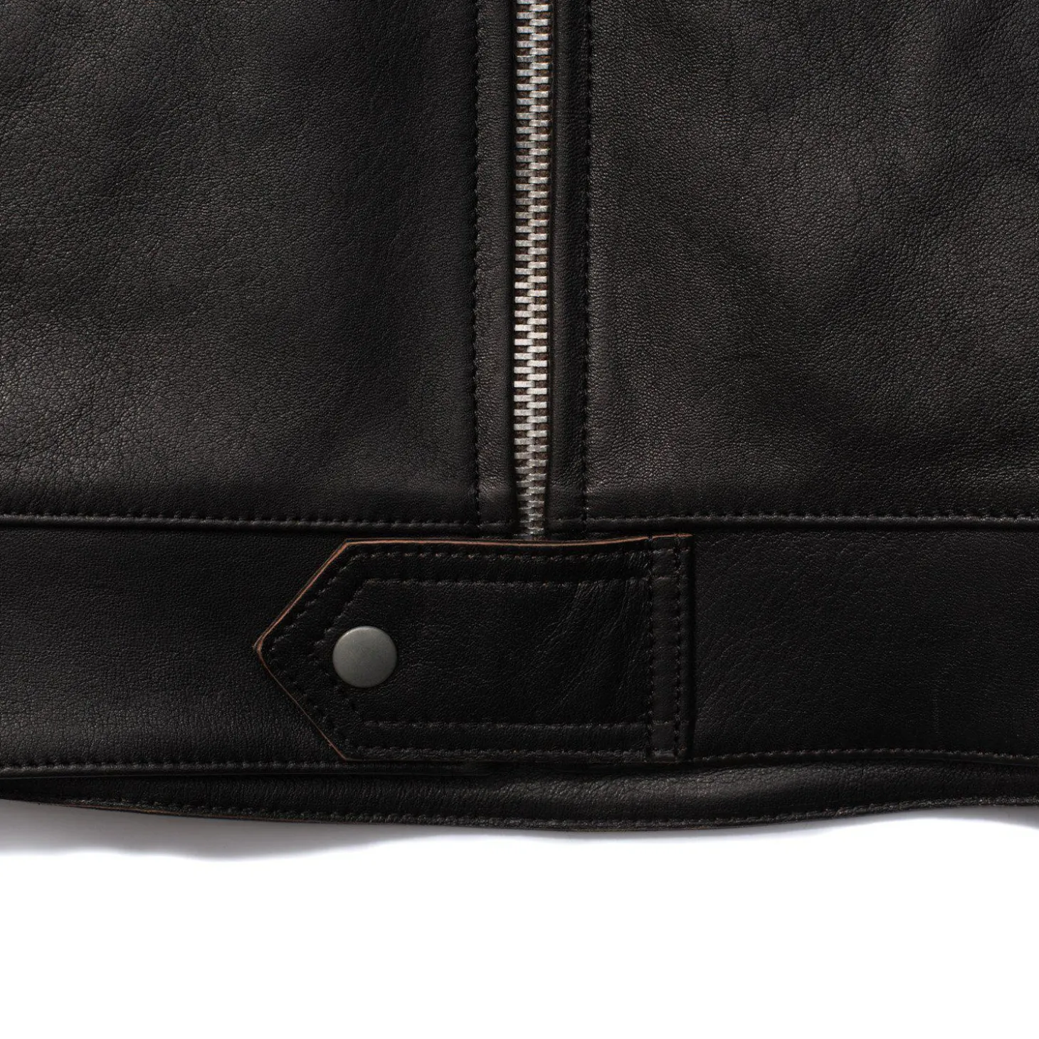 Addict Clothes Japan Addict AD-01 Sheepskin Leather Jacket Black