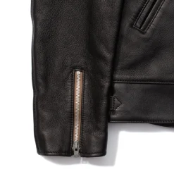 Addict Clothes Japan Addict AD-01 Sheepskin Leather Jacket Black