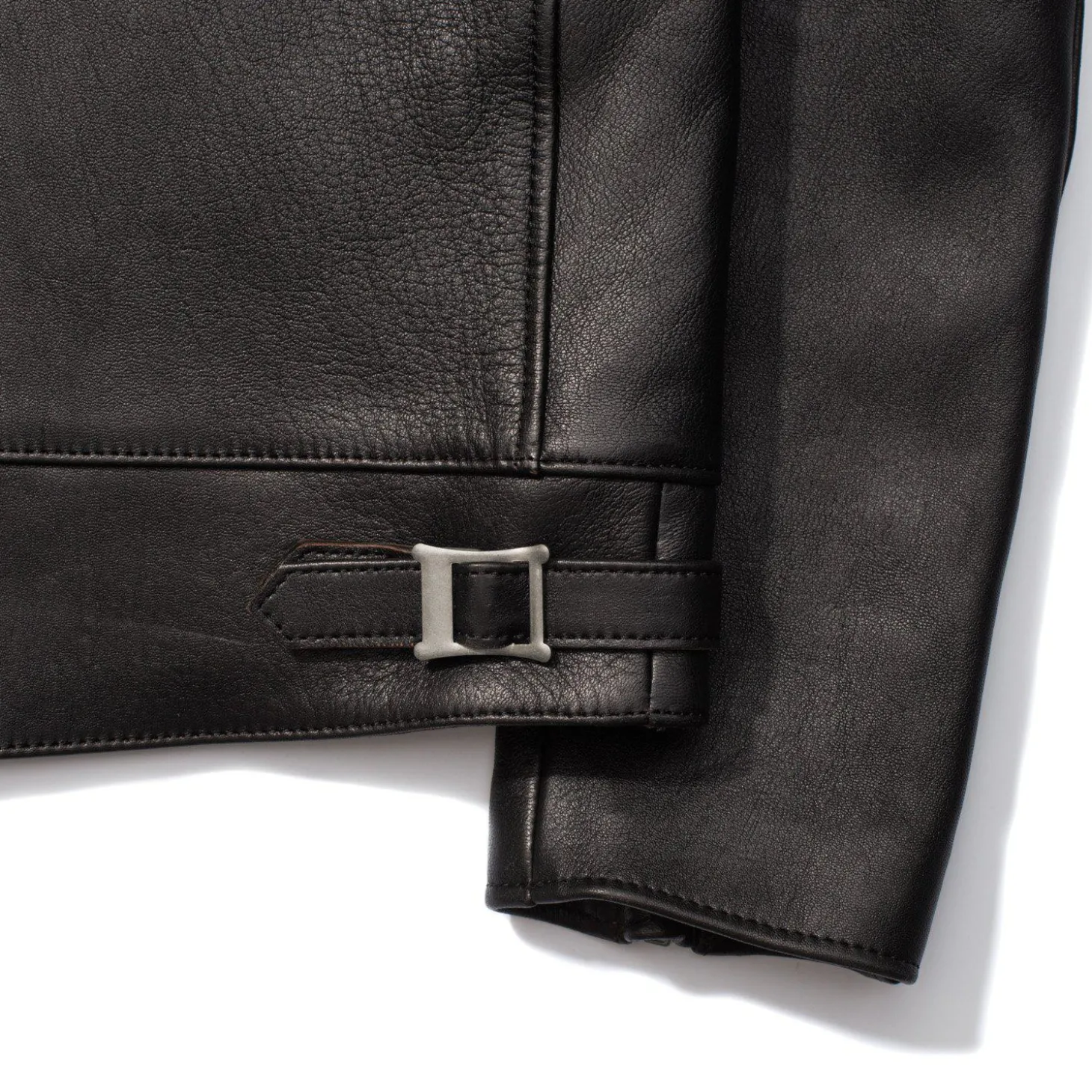 Addict Clothes Japan Addict AD-01 Sheepskin Leather Jacket Black