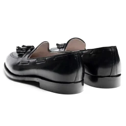 Alden Black Shell Cordovan Tassel Moccasin Loafer 664