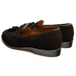 Alden Tassel Loafer Brown Suede 666