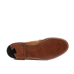 Alden Unlined Penny Loafer Snuff Suede 6243F