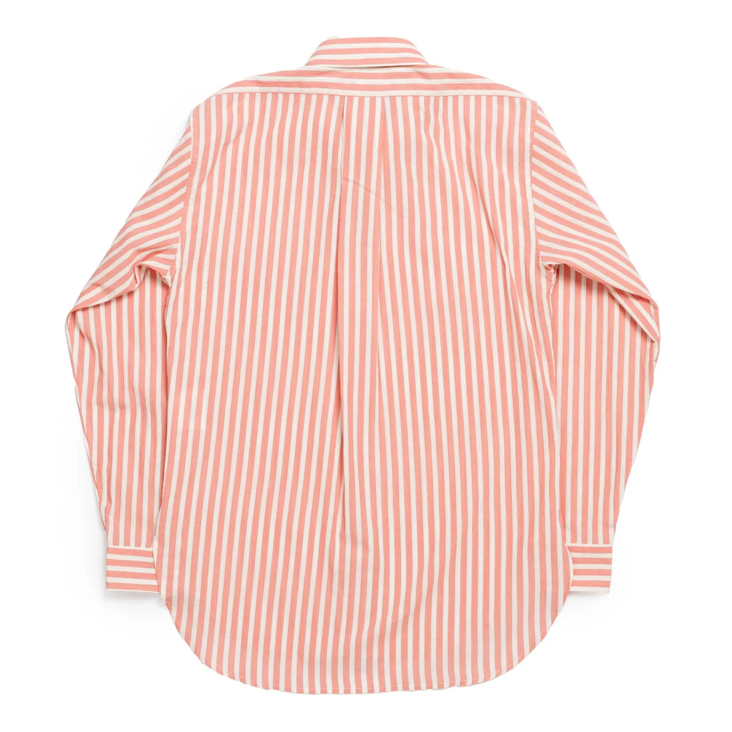 Allevol Button Down Shirt Red & White Stripe