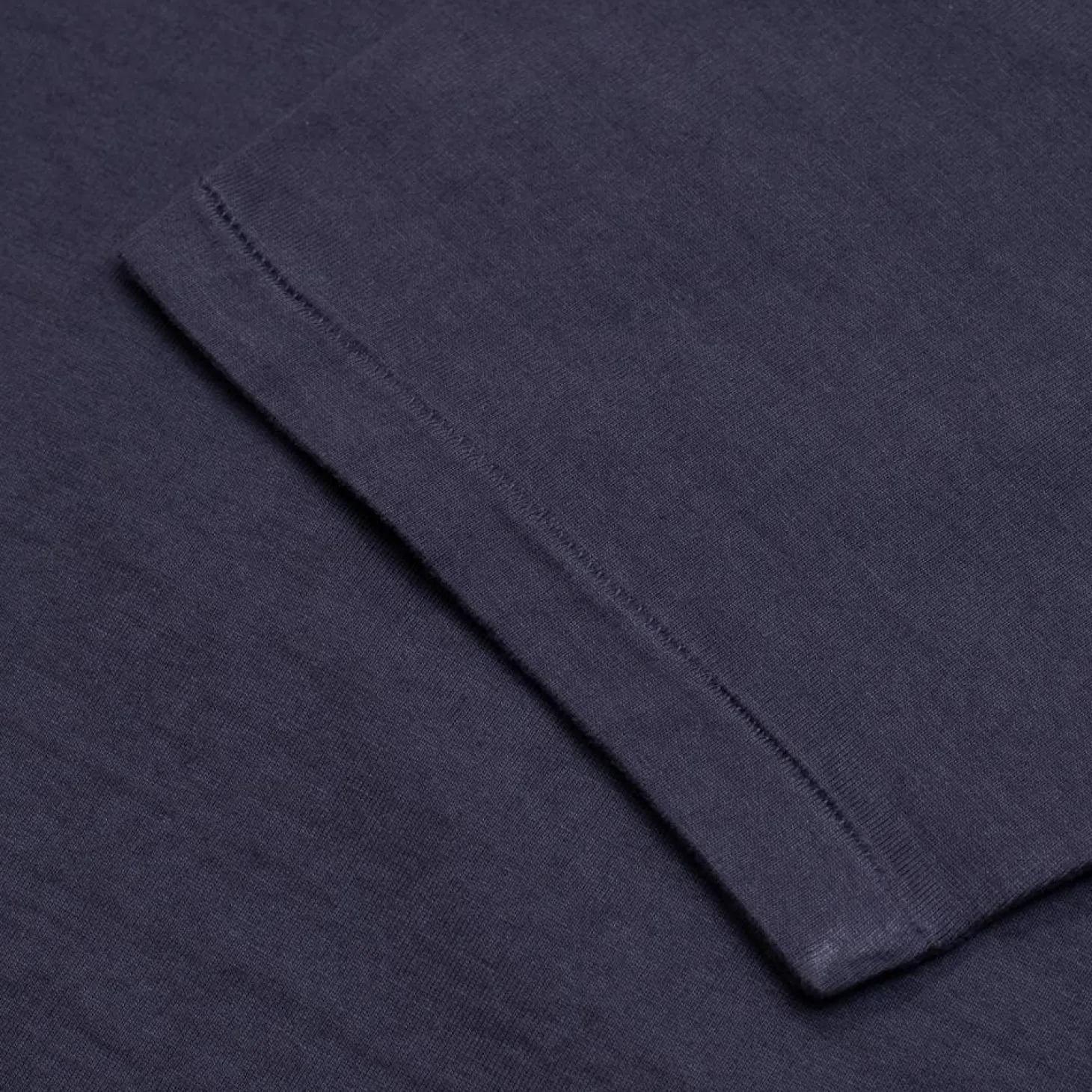 Allevol Heavy Duty Crew Neck Square Pocket T-shirt Navy