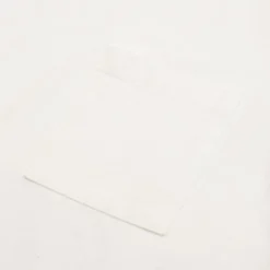 Allevol Heavy Duty Crew Neck Square Pocket T-shirt White