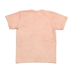 Allevol Heavy Duty Crew Neck T-shirt Hand Dyed Pink