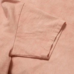 Allevol Heavy Duty Crew Neck T-shirt Hand Dyed Pink