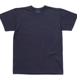 Allevol Heavy Duty Crew Neck T-Shirt Navy