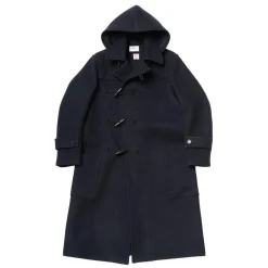 Allevol 'Pat' Duffle Coat Navy