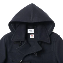 Allevol 'Pat' Duffle Coat Navy