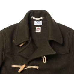 Allevol 'Pat' Duffle Coat Olive