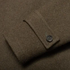 Allevol 'Pat' Duffle Coat Olive