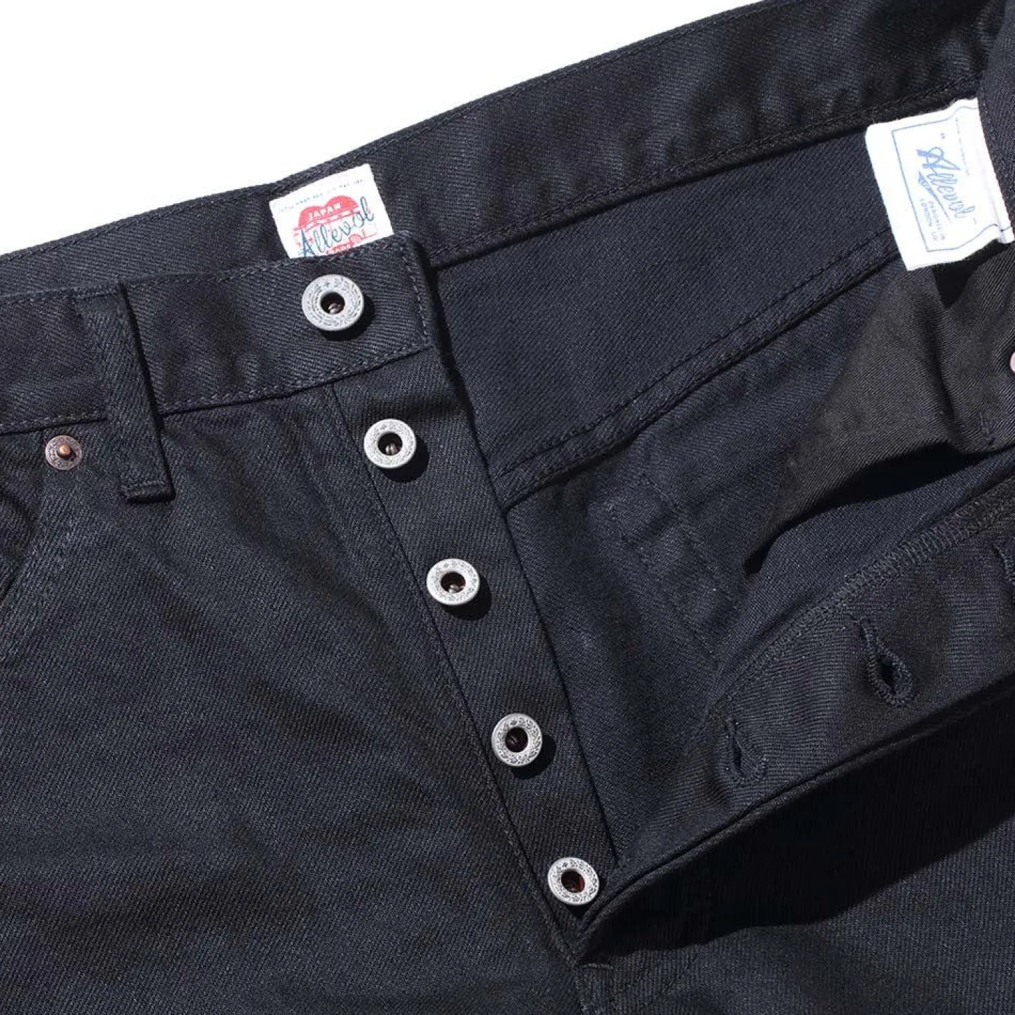 Allevol 'Roku Roku' 66 Denim Jean Black