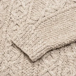 Allevol X Inverallan 3A Lumber Cardigan Linen/ Cotton Natural