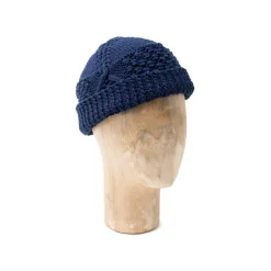 Allevol x Inverallan Cotton Beanie Indigo Dyed 21P