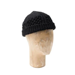 Allevol x Inverallan Cotton Beanie Black 21P