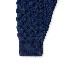 Allevol x Inverallan Shawl Collar Cardigan 6A Indigo Cotton