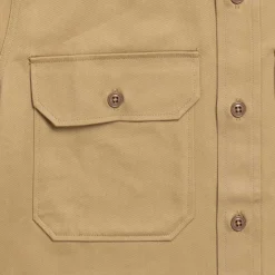 Anatomica Chino Shirt Beige