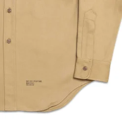 Anatomica Chino Shirt Beige