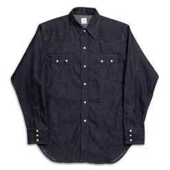 Anatomica Denim Western Shirt Indigo