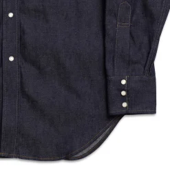 Anatomica Denim Western Shirt Indigo