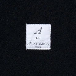 Anatomica Sideline Parka Old Melton Navy