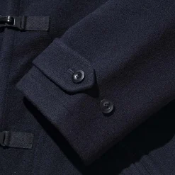 Anatomica Sideline Parka Old Melton Navy