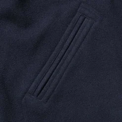 Anatomica Sideline Parka Old Melton Navy