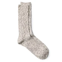 Anonymous Ism Light Slub Crew Sock M.Grey