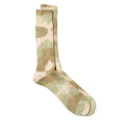 Anonymous Ism OC L/G Dyed Crew Olive X Green