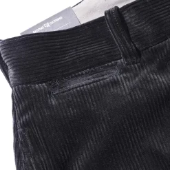 Belafonte Ragtime Clothing Hi Back Corduroy Trousers Black