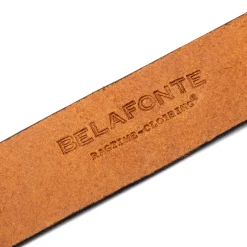Belafonte Ragtime Clothing Belafonte Ragtime Leather Garrison Belt 45mm Brown x Brass