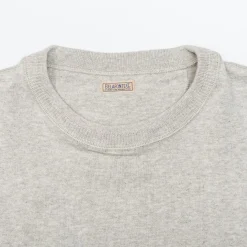 Belafonte Ragtime Clothing Belafonte Ragtime Mix Cotton Knitted Aze Ribbed Sweatshirt Ash Heather