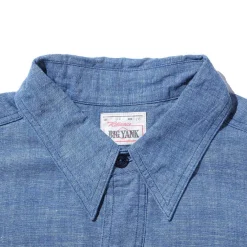 Big Yank "03 1942 Model Original" Chambray Shirt Indigo