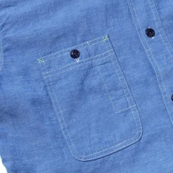 Big Yank 1935 Original Chambray Shirt Blue