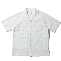 Big Yank U54 QLS S/S Shirt LT Chambray White