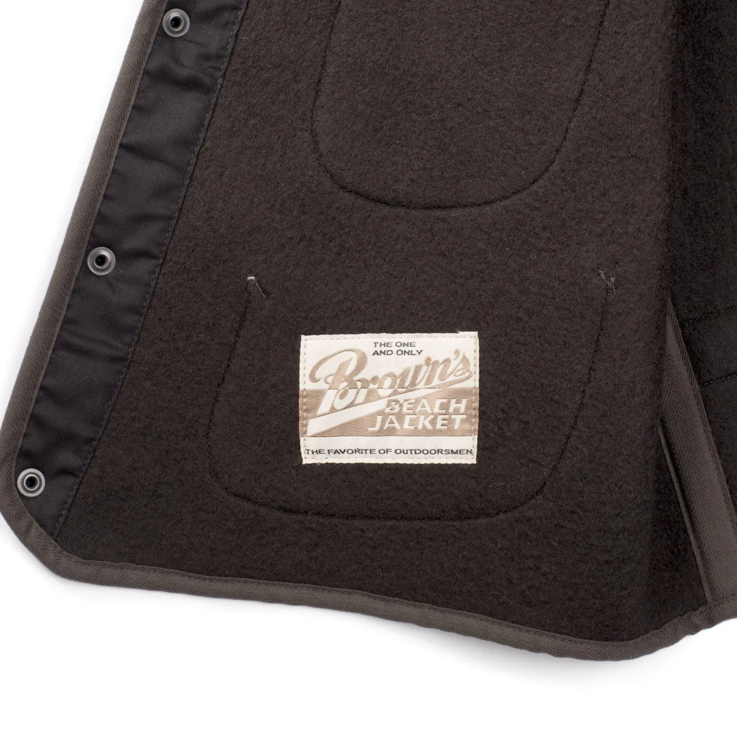 Brown's Beach BBJ-001 Early Vest Grey