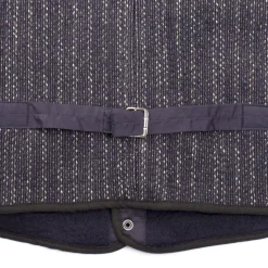 Brown's Beach BBJ-001 Early Vest Navy Stripe