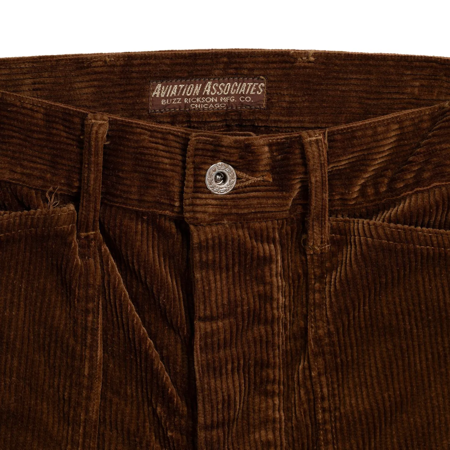 Buzz Rickson's U.S. Army Working Trousers Corduroy Brown