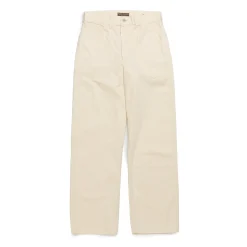 Buzz Rickson's Working Trousers White Twill