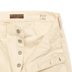 Buzz Rickson's Working Trousers White Twill
