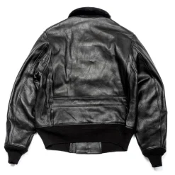 Buzz Rickson's x William Gibson G-1 Leather Jacket Black