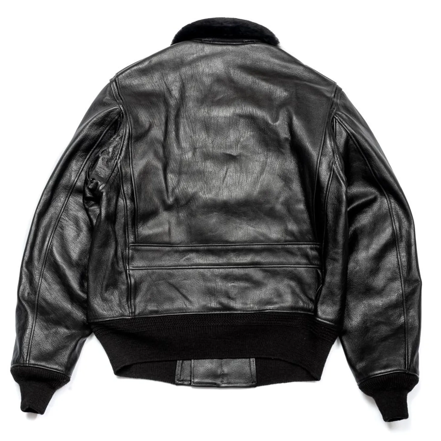 Buzz Rickson's x William Gibson G-1 Leather Jacket Black