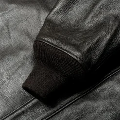 Buzz Rickson's x William Gibson G-1 Leather Jacket Black