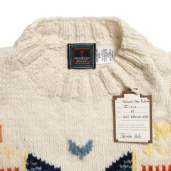 Chamula Antique Star Pullover Ivory