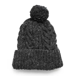 Chamula Double Cuff Cap Fisherman Grey