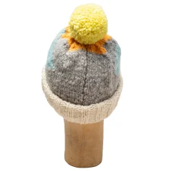 Chamula Double Cuff Cap Lightning Ivory