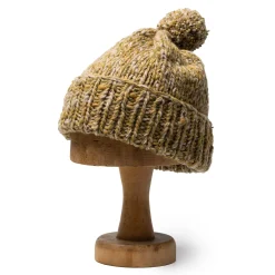 Chamula Double Cuff Cap Mix Heather Dark Alfalfa Mix