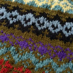 Chamula Fair Isle #8 Pullover Dark Alfalfa